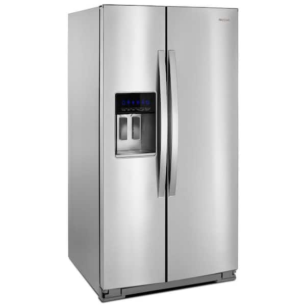 Whirlpool 28-cu ft Side-by-Side Refrigerator with Ice Maker