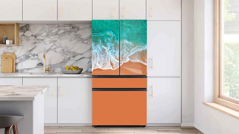 Samsung Bespoke refrigerator review in terms of Design