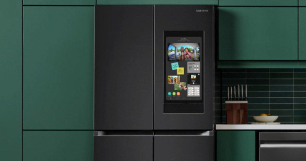 A Samsung Refrigerator 