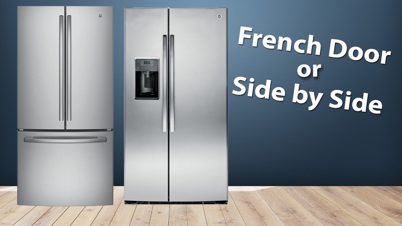 French door refrigerator vs Side by Side refrigerator: Which is best?