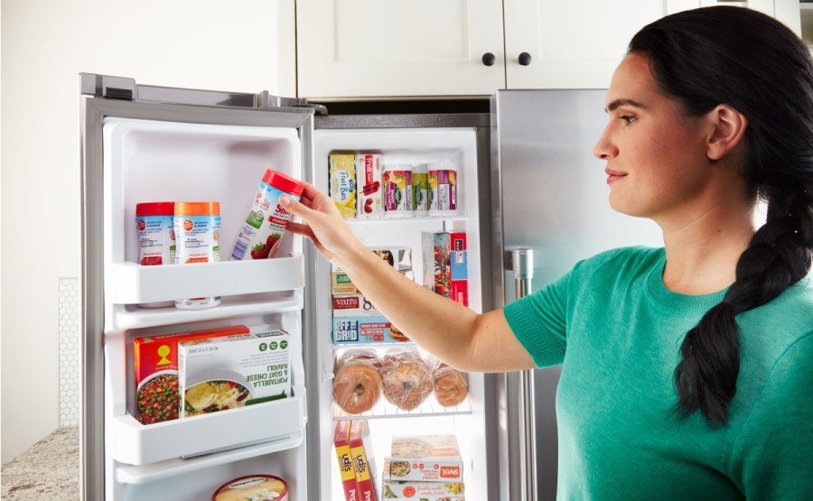 How to Organize Side by Side Refrigerator