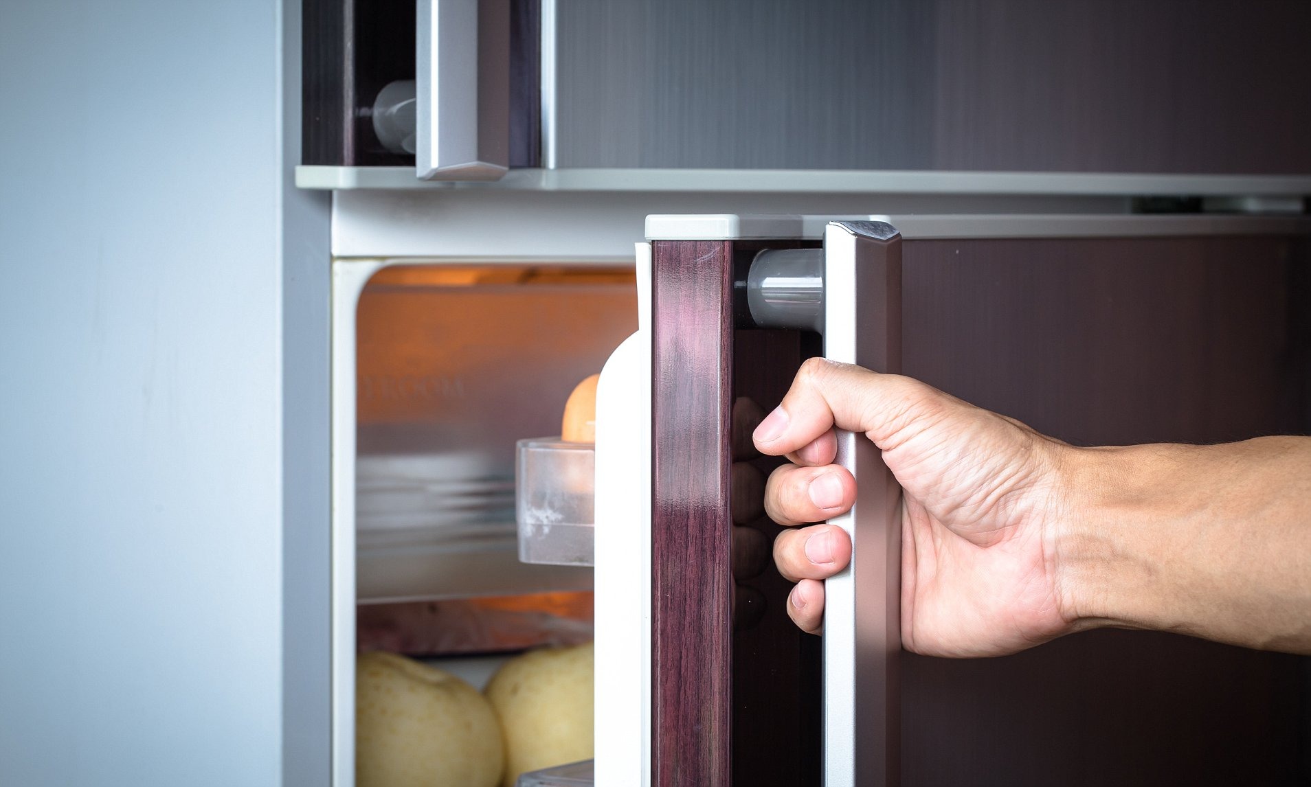 Cut the power to your current refrigerator