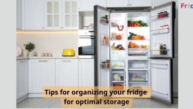 Tips for organizing your fridge for optimal storage