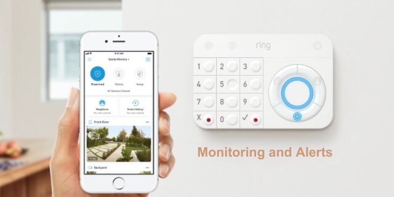 Smart Home Security System Monitoring and Alerts
