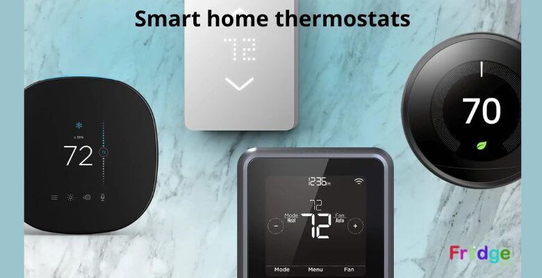 Smart home thermostats