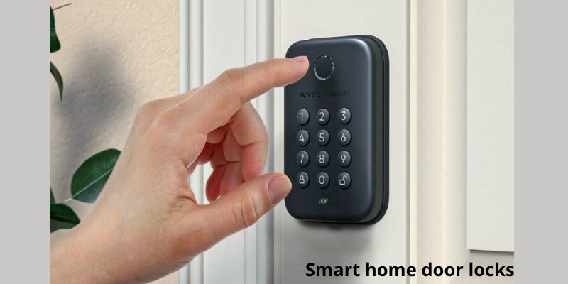 Smart home door locks