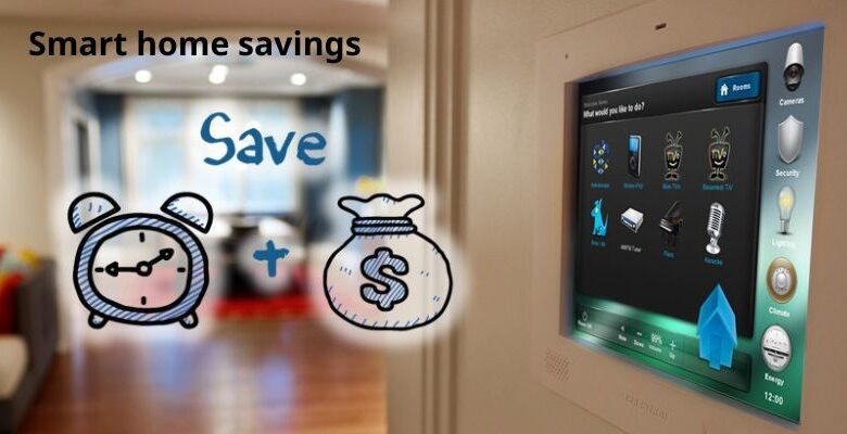 Smart home savings